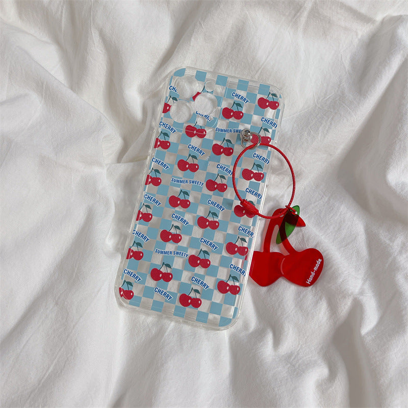 Cherry Pendant Mobile Phone Case Xxr Female