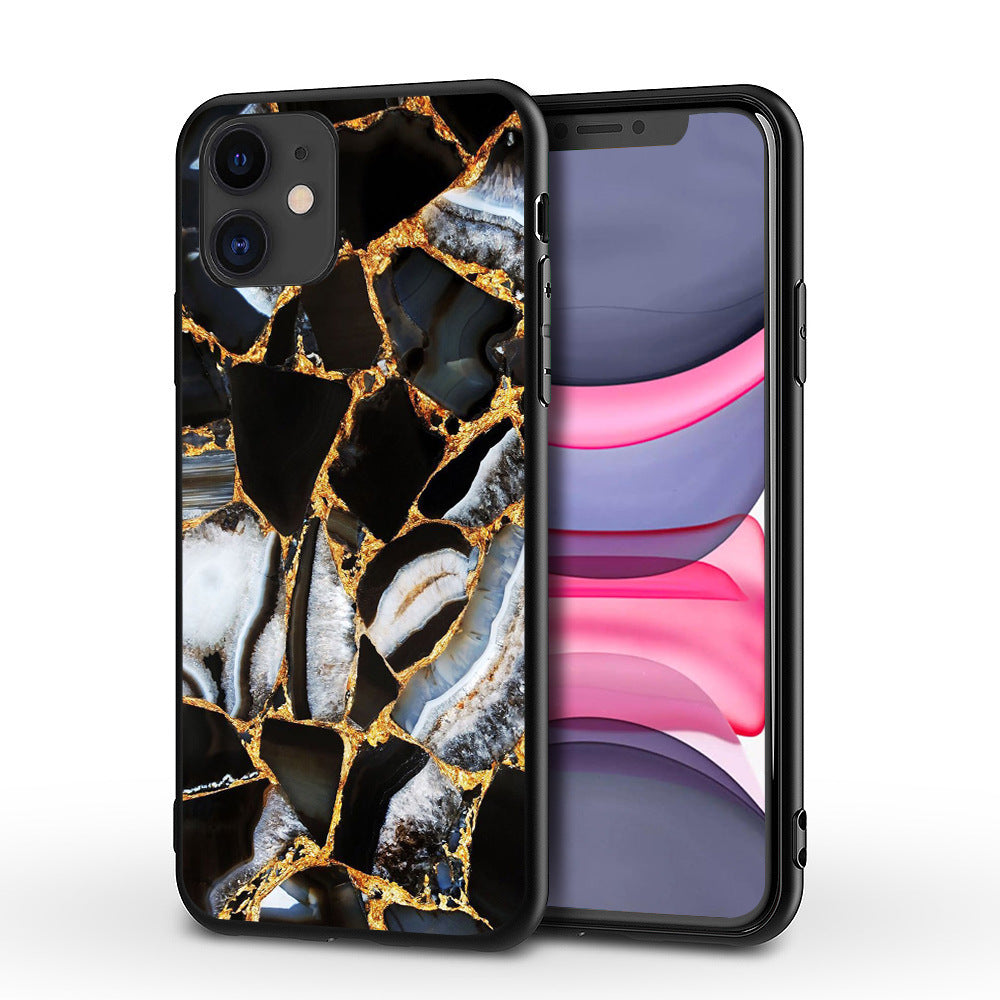 Fashion Painted Marble Pattern Phone Case