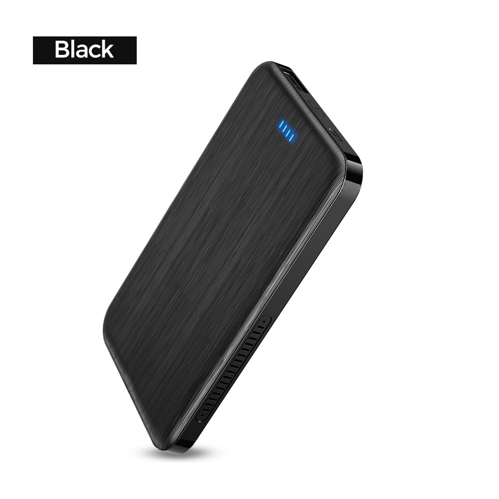 Fashion Simple Magnetic Wireless Power Bank 5000mAh