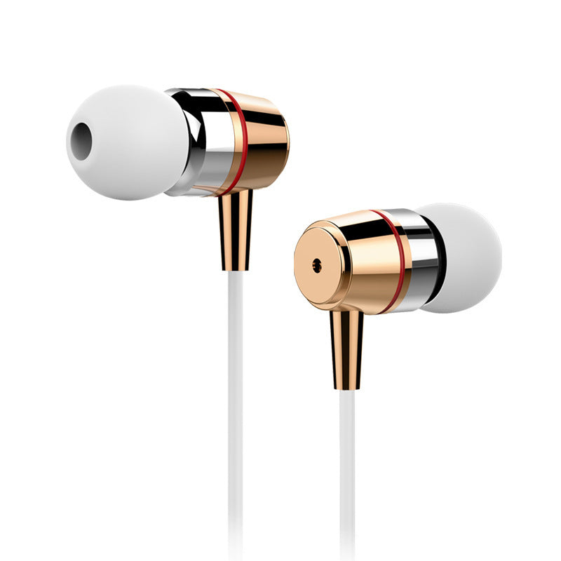 The metal In-Ear Earphones computer and mobile phone