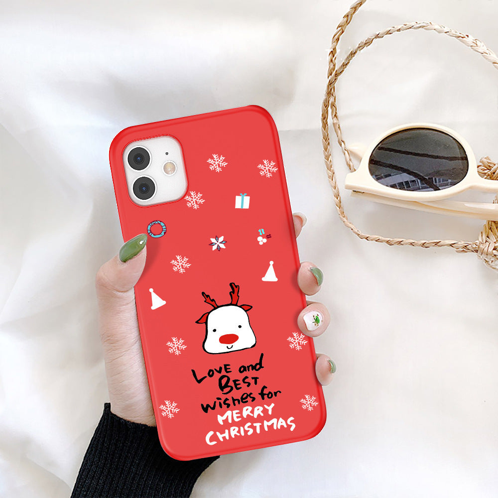 Christmas Day Theme Mobile Phone Soft Case