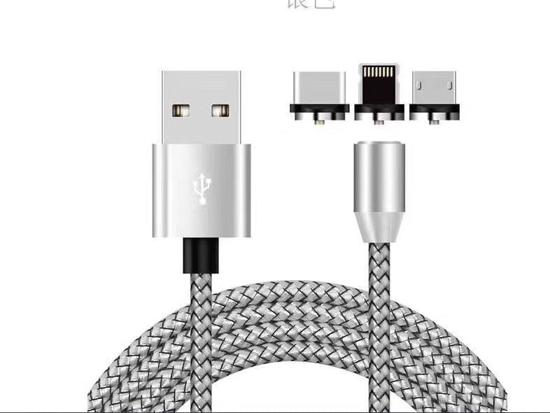 Three-in-one Magnetic Charging Cable