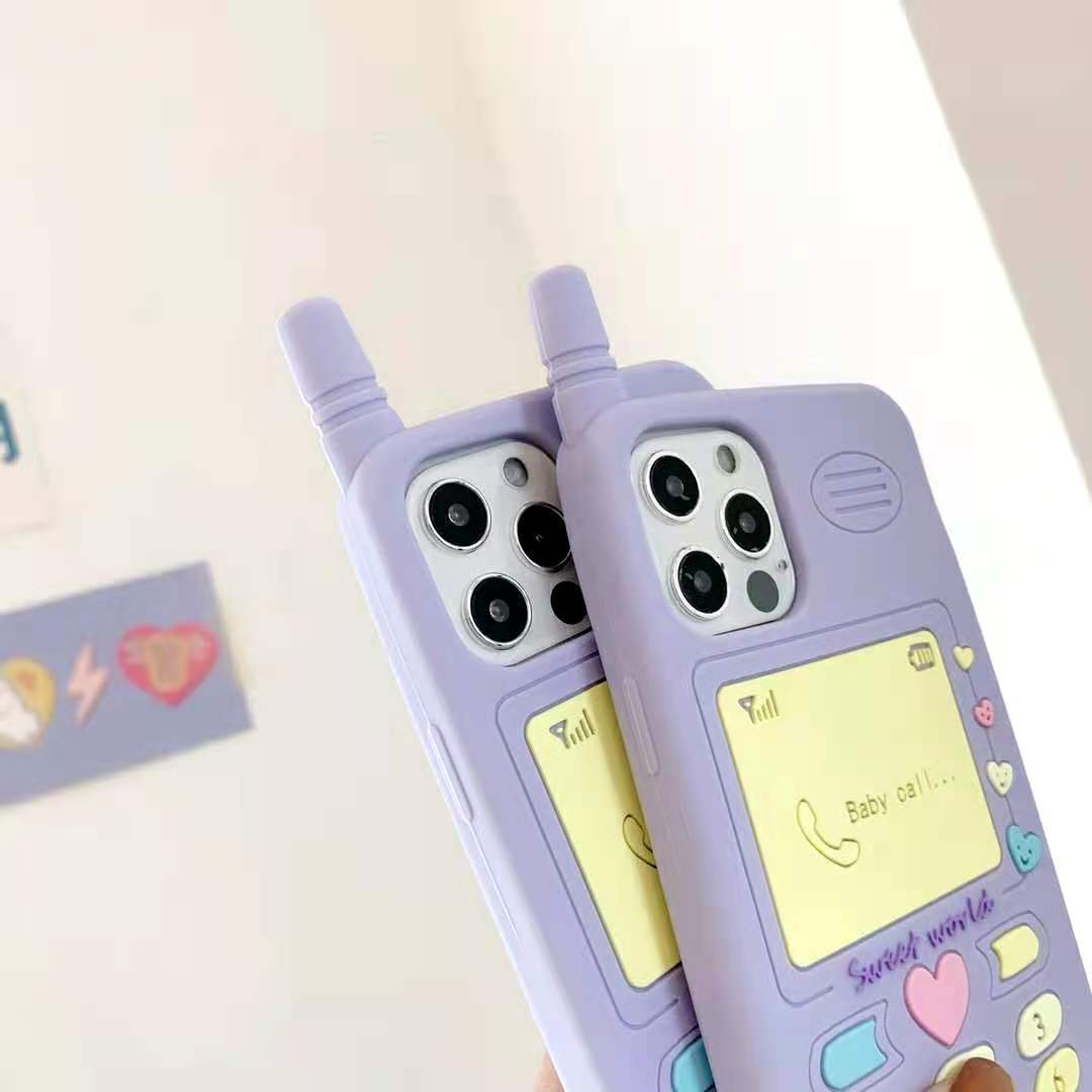 New Retro Mobile Phone Case For Children