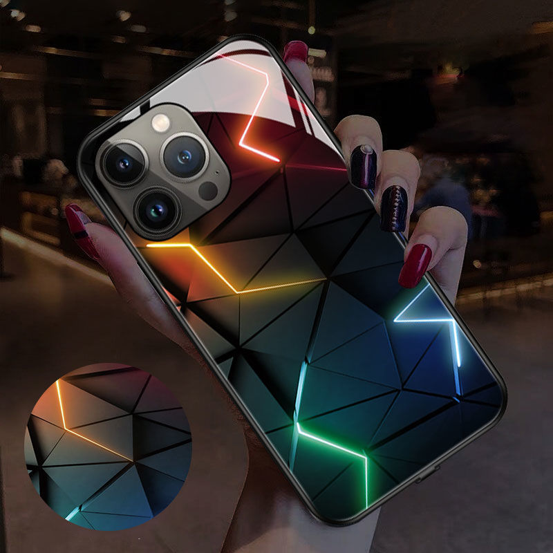 Technology Smart Luminous Applicable Mobile Phone Case