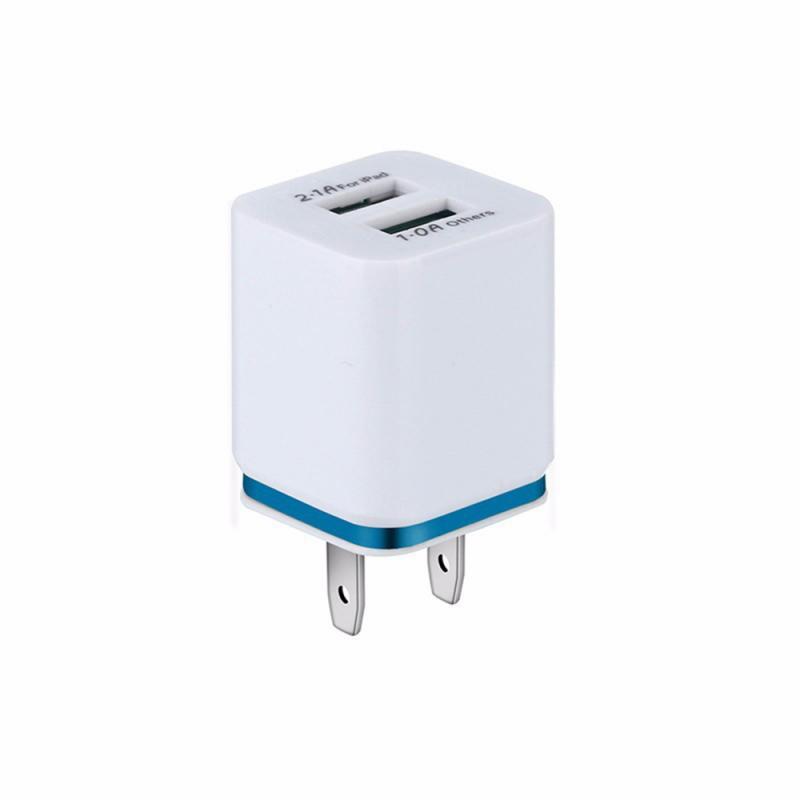 Dual USB Phnom Penh Electroplating Mobile Phone Charger