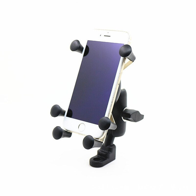 Riding mobile phone holder