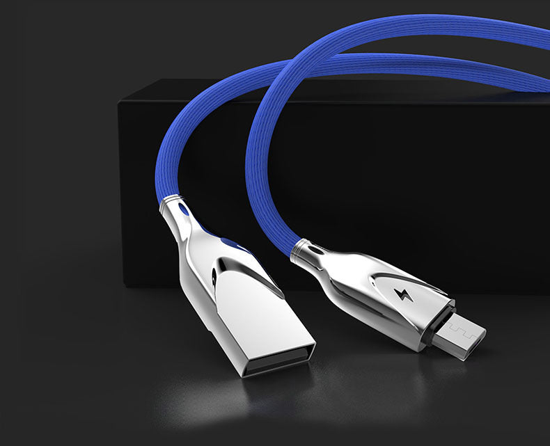 Zinc alloy data cable