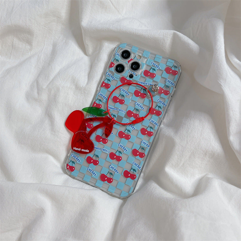 Cherry Pendant Mobile Phone Case Xxr Female