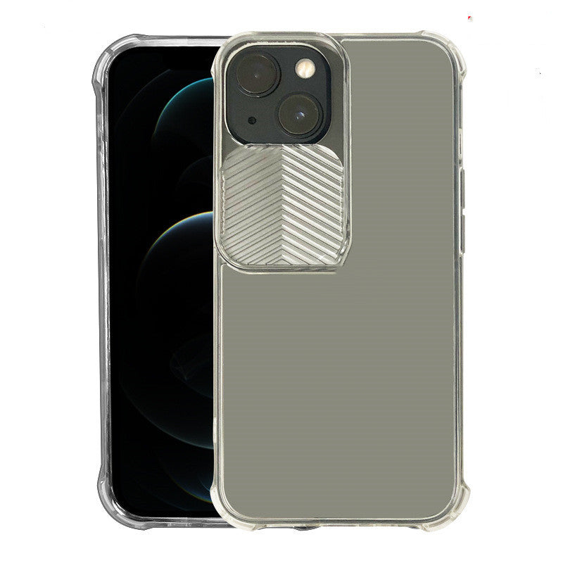 Suitable Mobile Phone Cover Acrylic Transparent Push Window