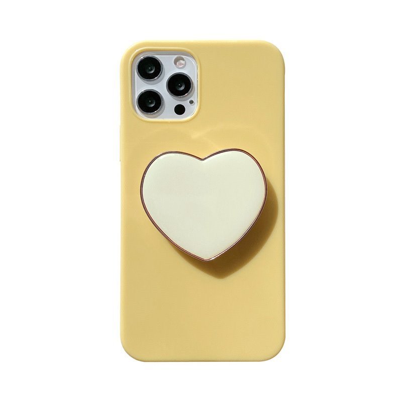 Mobile Phone Case Solid Color Silicone