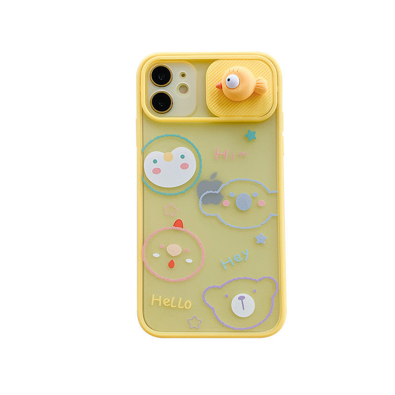 Cartoon chicken mobile phone case