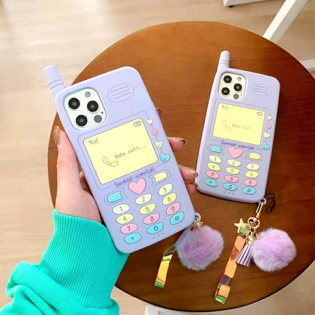 New Retro Mobile Phone Case For Children