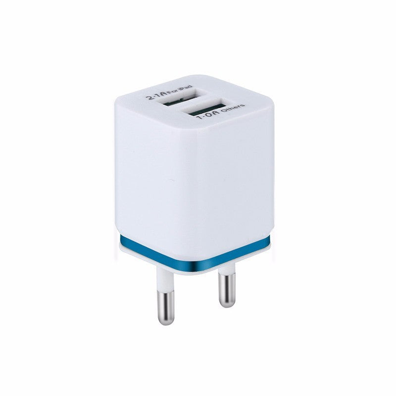 Dual USB Phnom Penh Electroplating Mobile Phone Charger