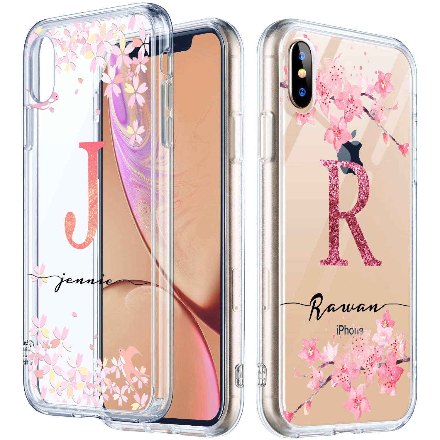 Soft shell letter mobile phone case