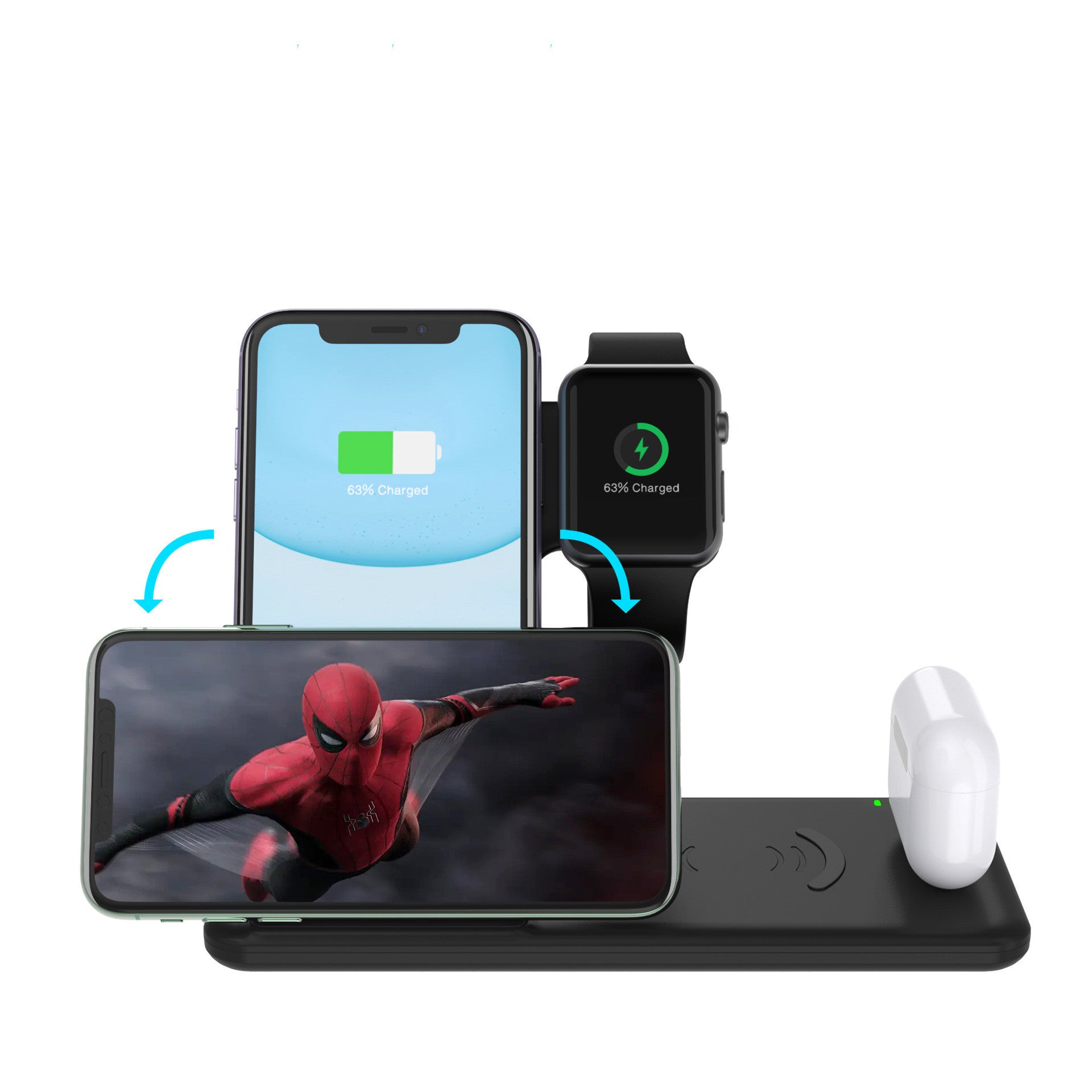 Compatible with Apple , Wireless Charger Stand For iphone