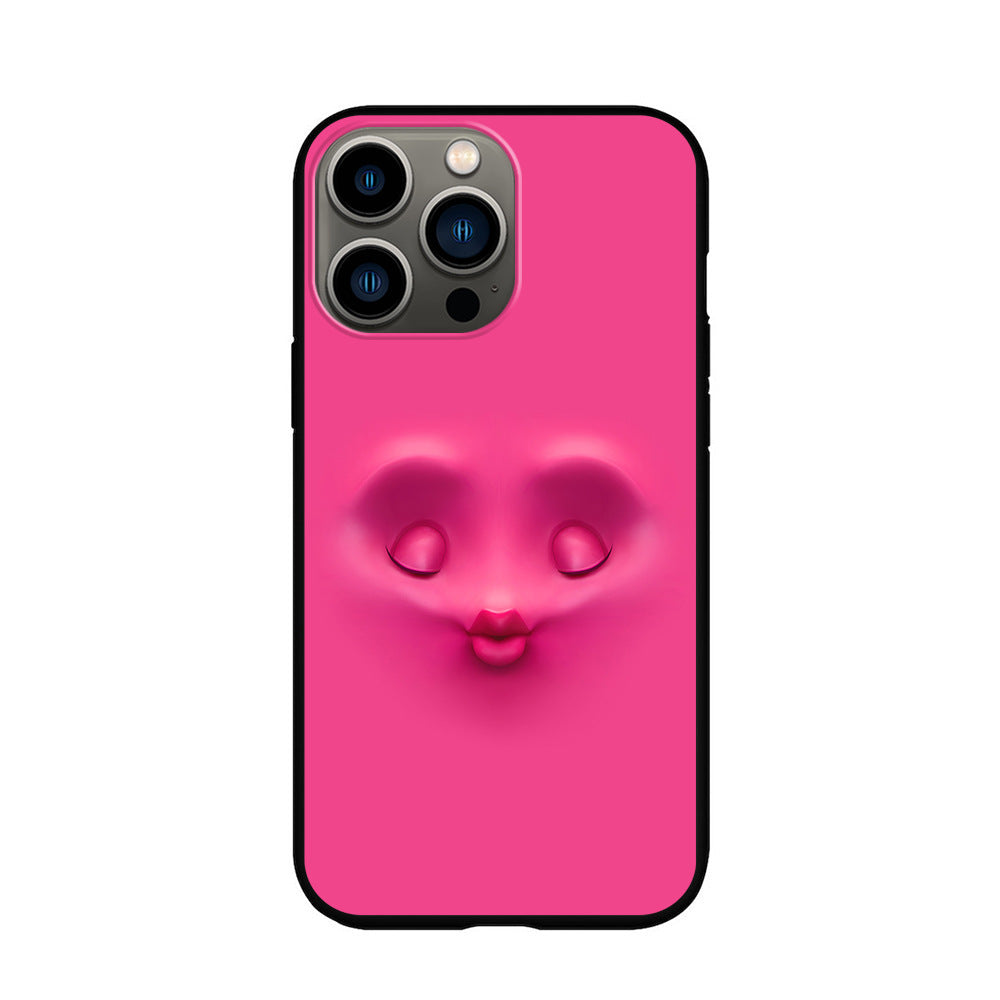 Funny Cartoon Eyes Mobile Phone Soft Case