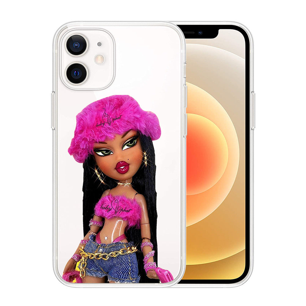 Cute Girl Doll Mobile Phone Case