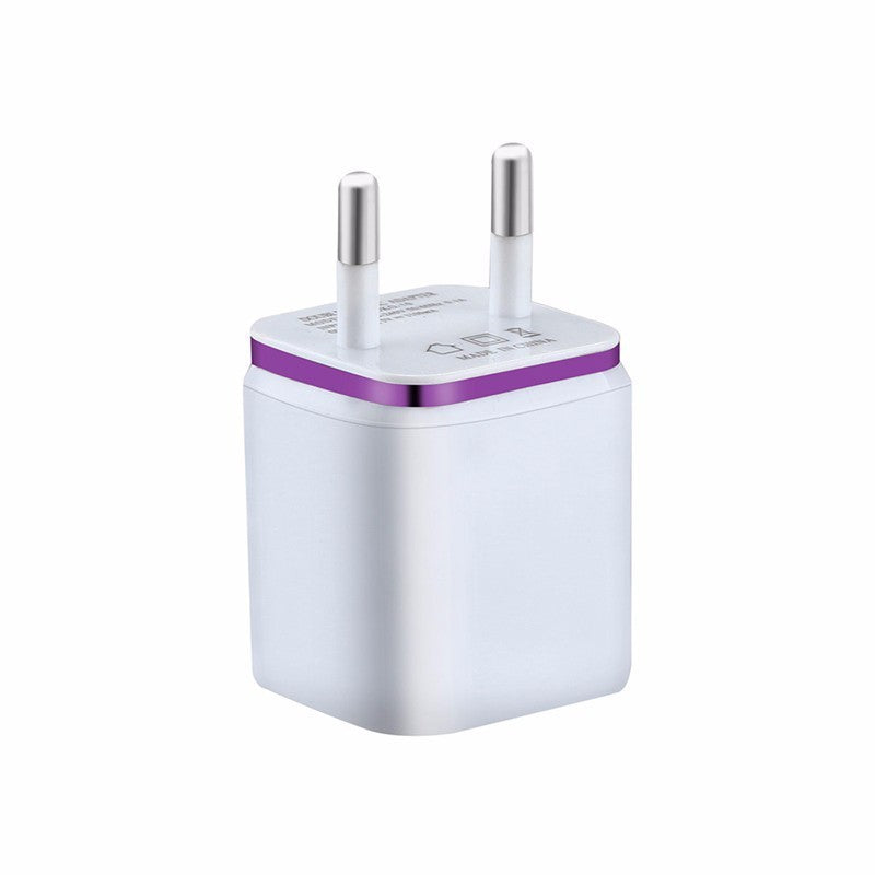 Dual USB Phnom Penh Electroplating Mobile Phone Charger