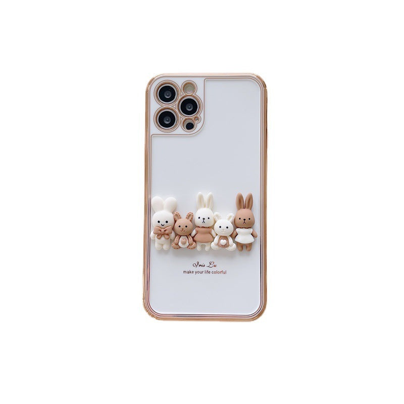 Electroplating Cartoon Suitable For Mobile Phone Case