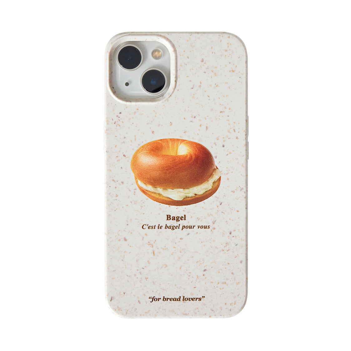 Suitable For Degradable Bagel Coffee Phone Case