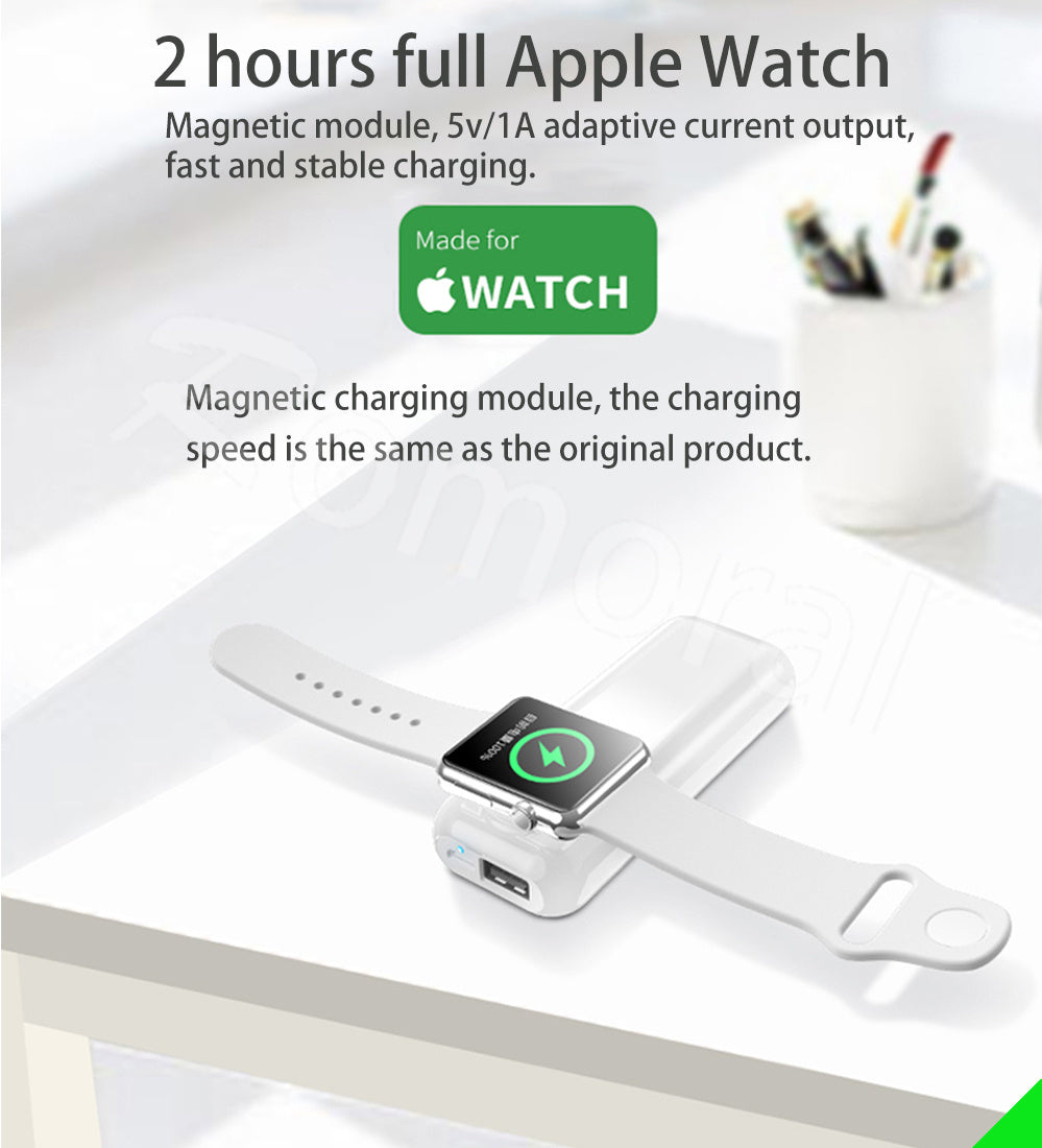 Watch Wireless Charging 5500 Mobile Power Bank