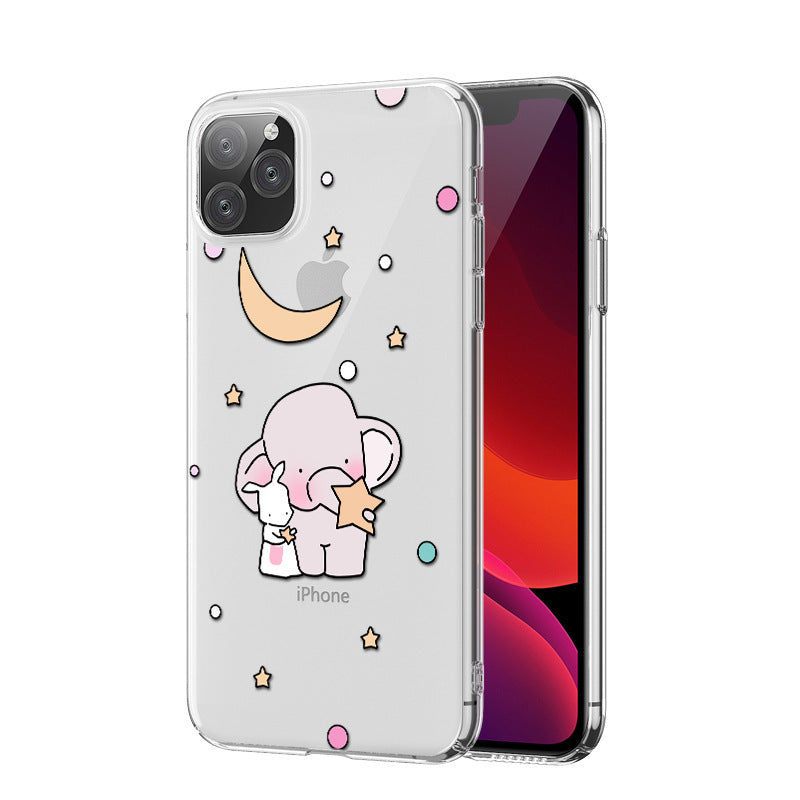 Cartoon Elephant Cute Girl Mobile Phone Case