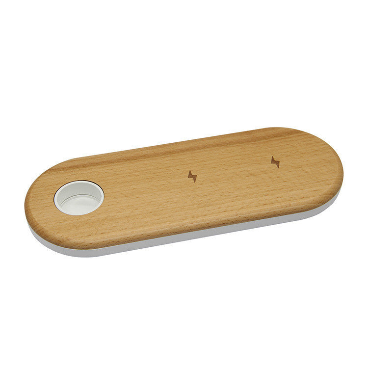 Wooden wireless charger