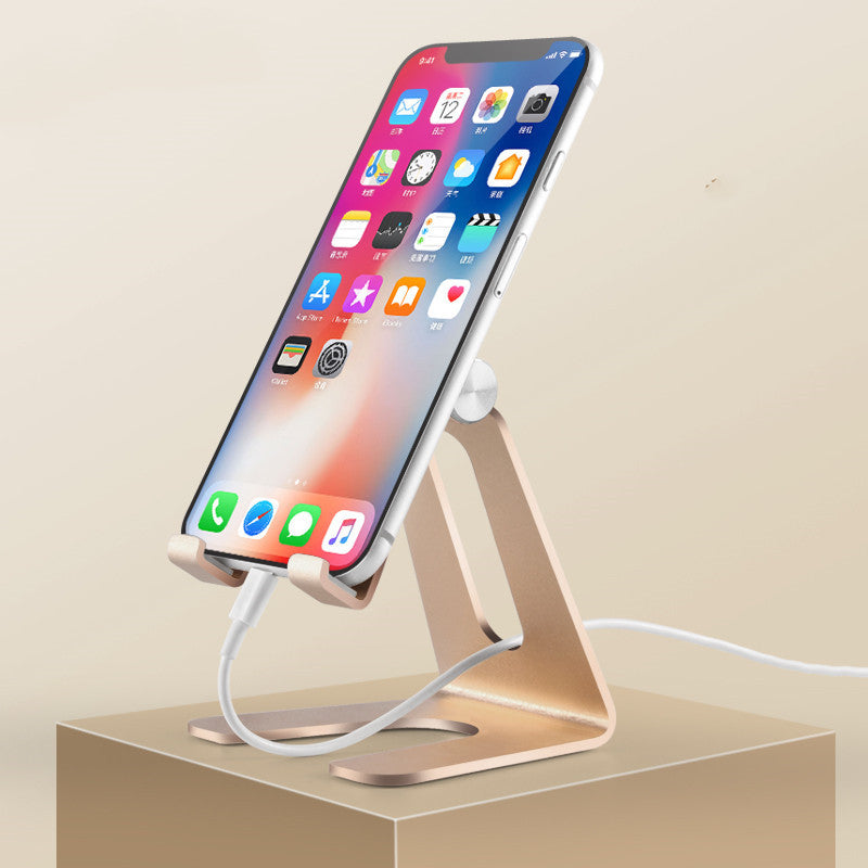 Metal folding mobile phone stand