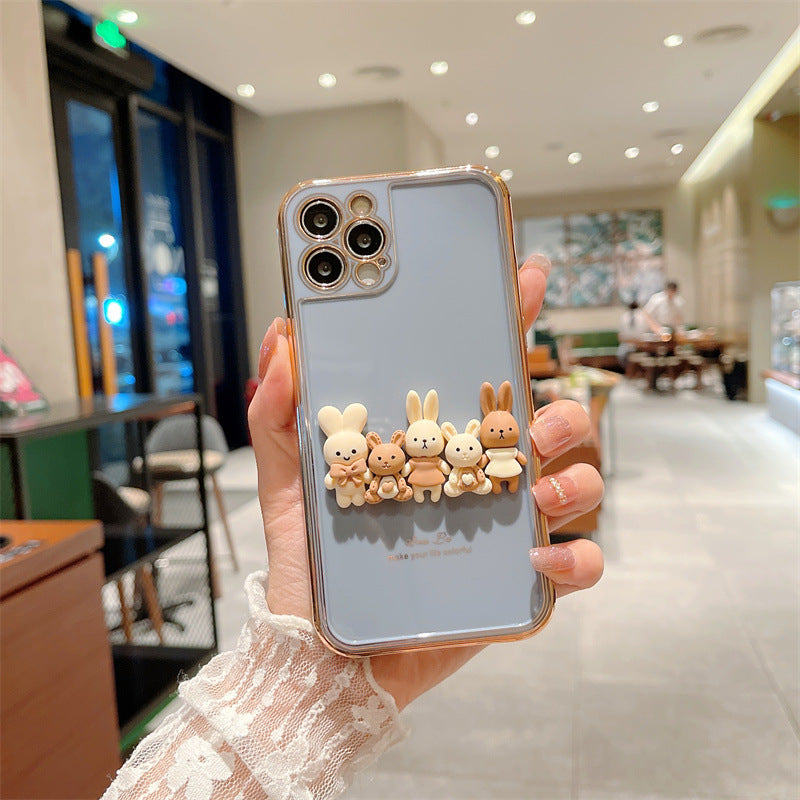 Electroplating Cartoon Suitable For Mobile Phone Case