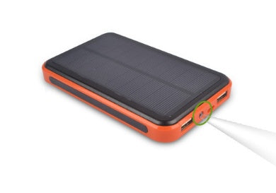 Solar Mobile Power Supply Power Bank 20000 Ma Large Capacity