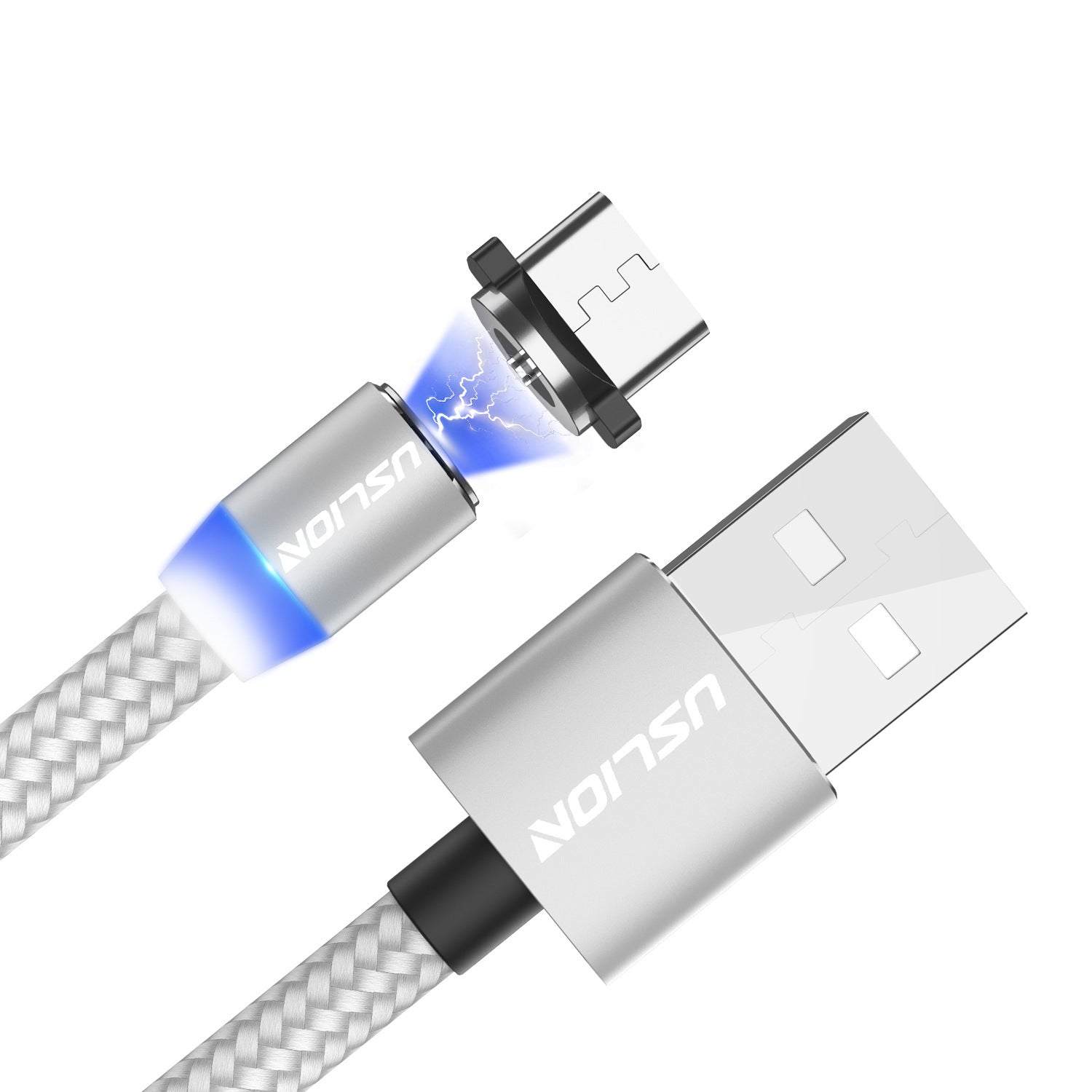 Compatible Magnetic Data Cable USB Magnetic Three-in-one Blind Data Cable