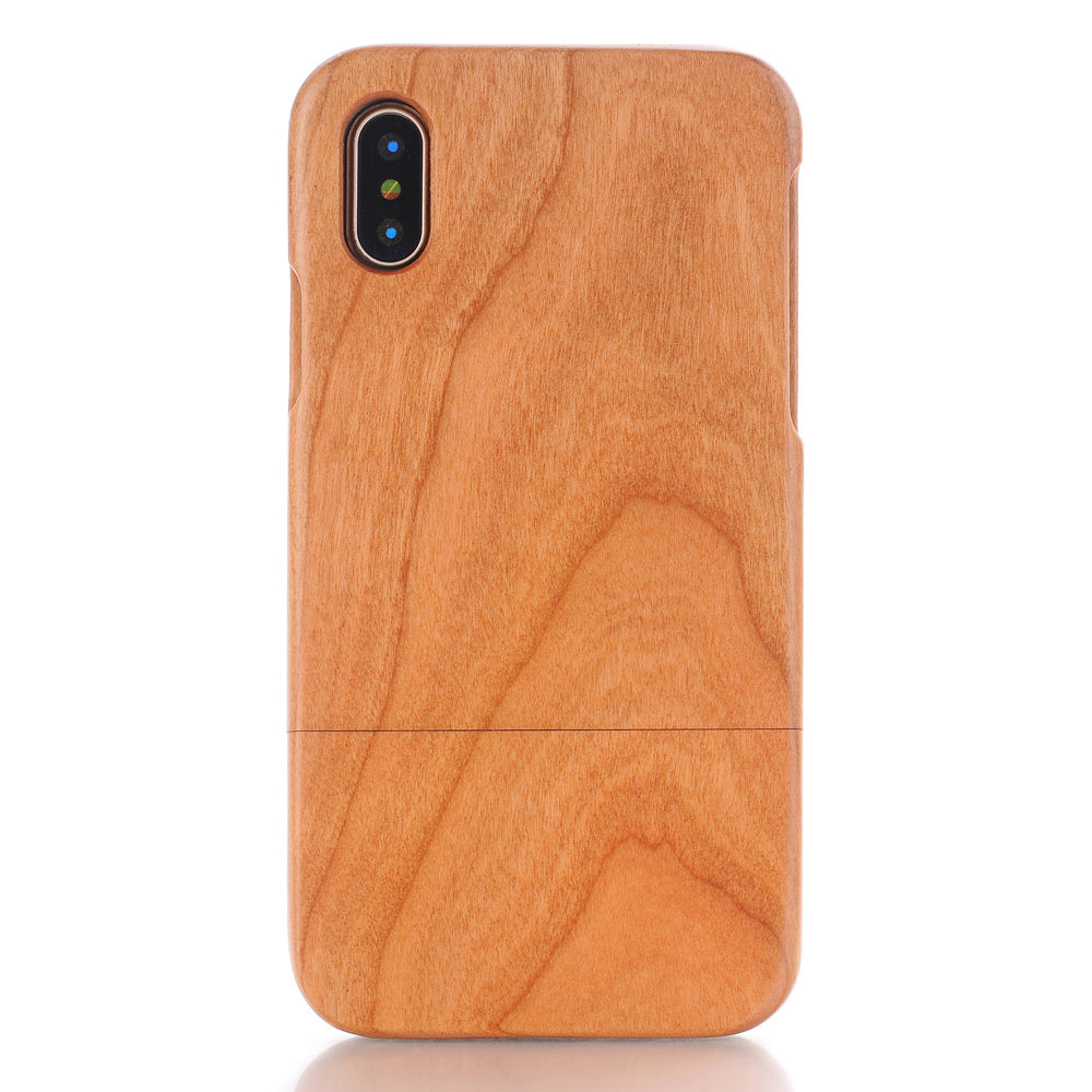 Two-stage wooden mobile phone case