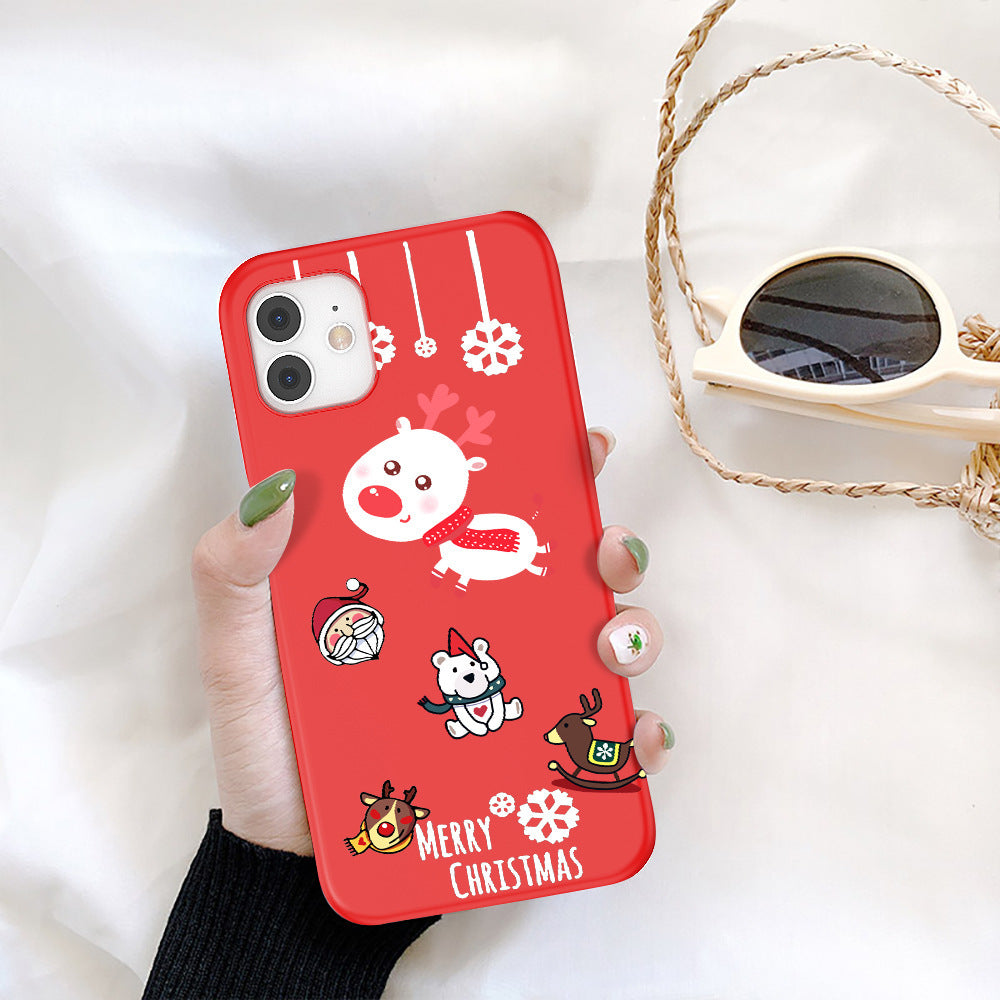 Christmas Day Theme Mobile Phone Soft Case