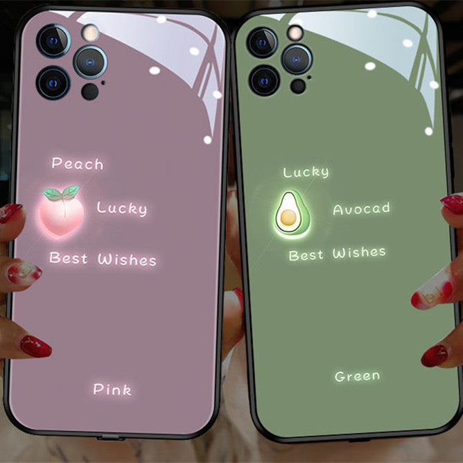 Mobile Phone Case Caller Luminous Lens Full Package