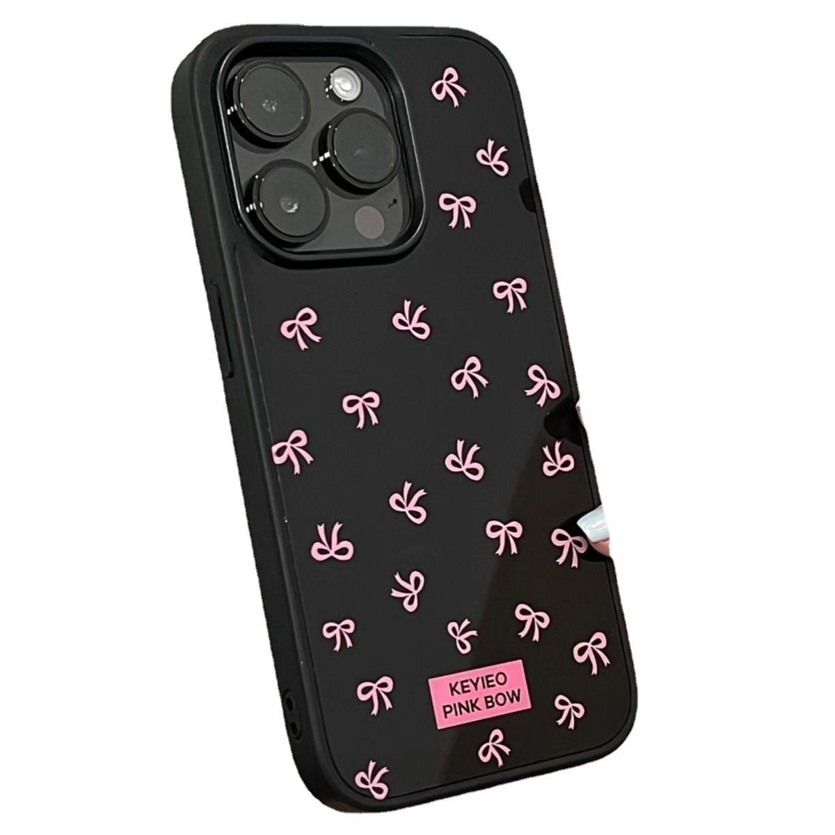 Sweet Cool Instagram Bow Silicone Phone Case