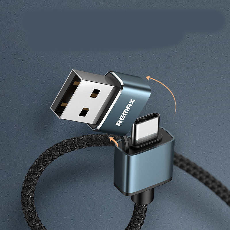 Braided data cable