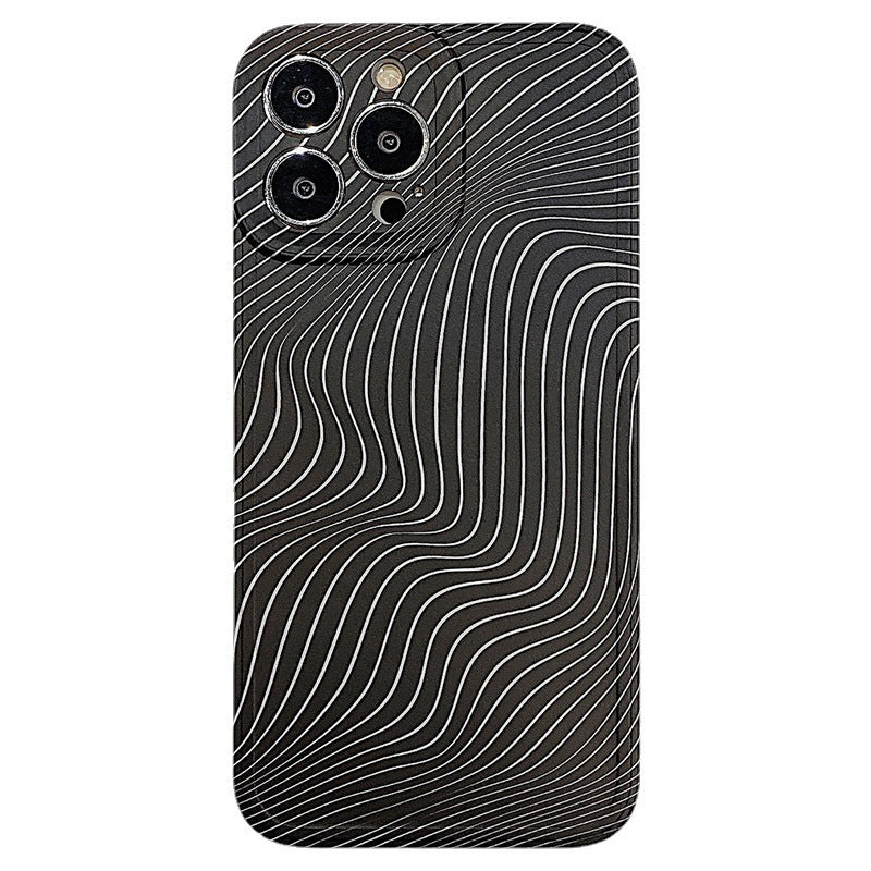 Abstract Line Print Mobile Phone Soft Case