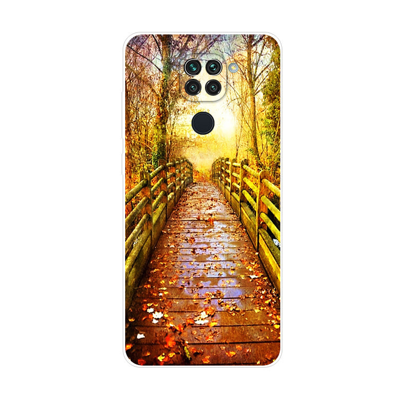 Painted mobile phone case cartoon