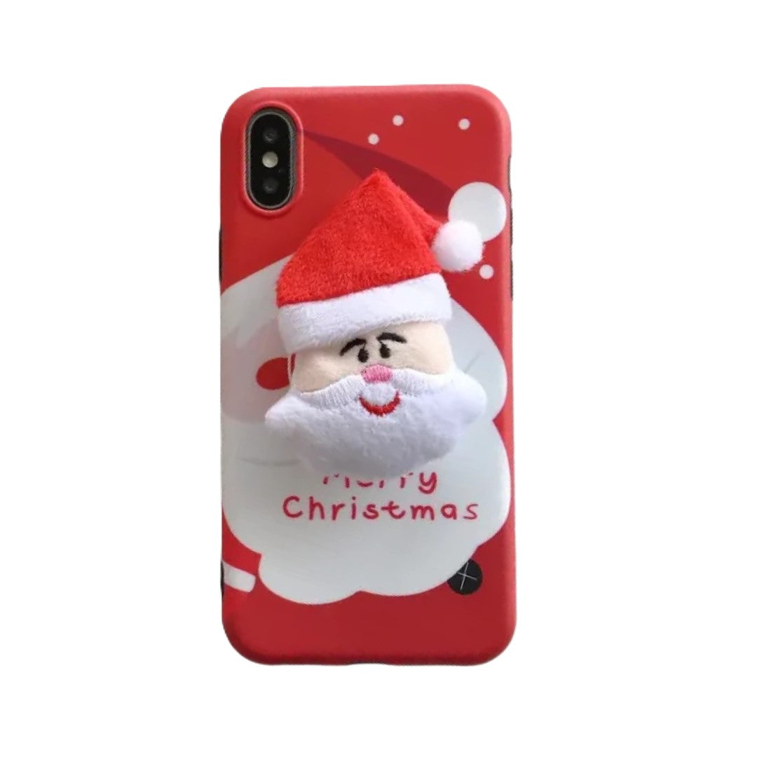 Snowman Elk's Christmas Mobile Phone Case