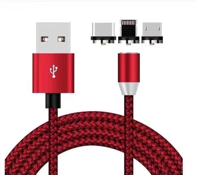 Three-in-one Magnetic Charging Cable