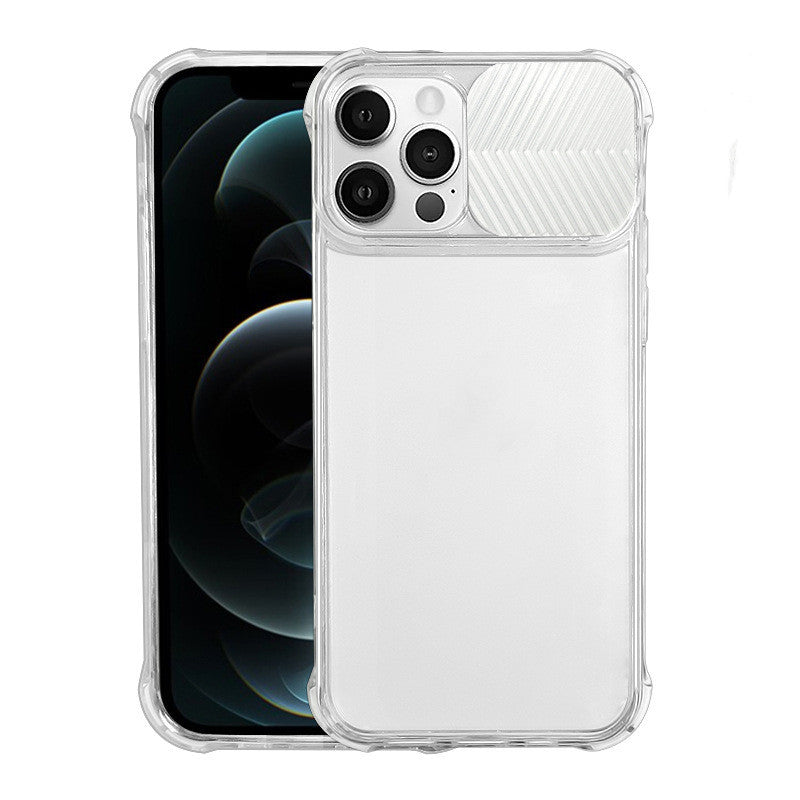 Suitable Mobile Phone Cover Acrylic Transparent Push Window