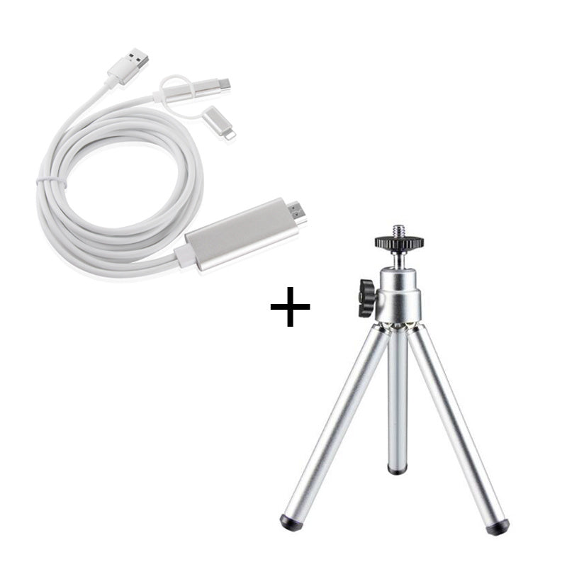 Compatible WithApple , Universal Mini Flexible Tripod Stand