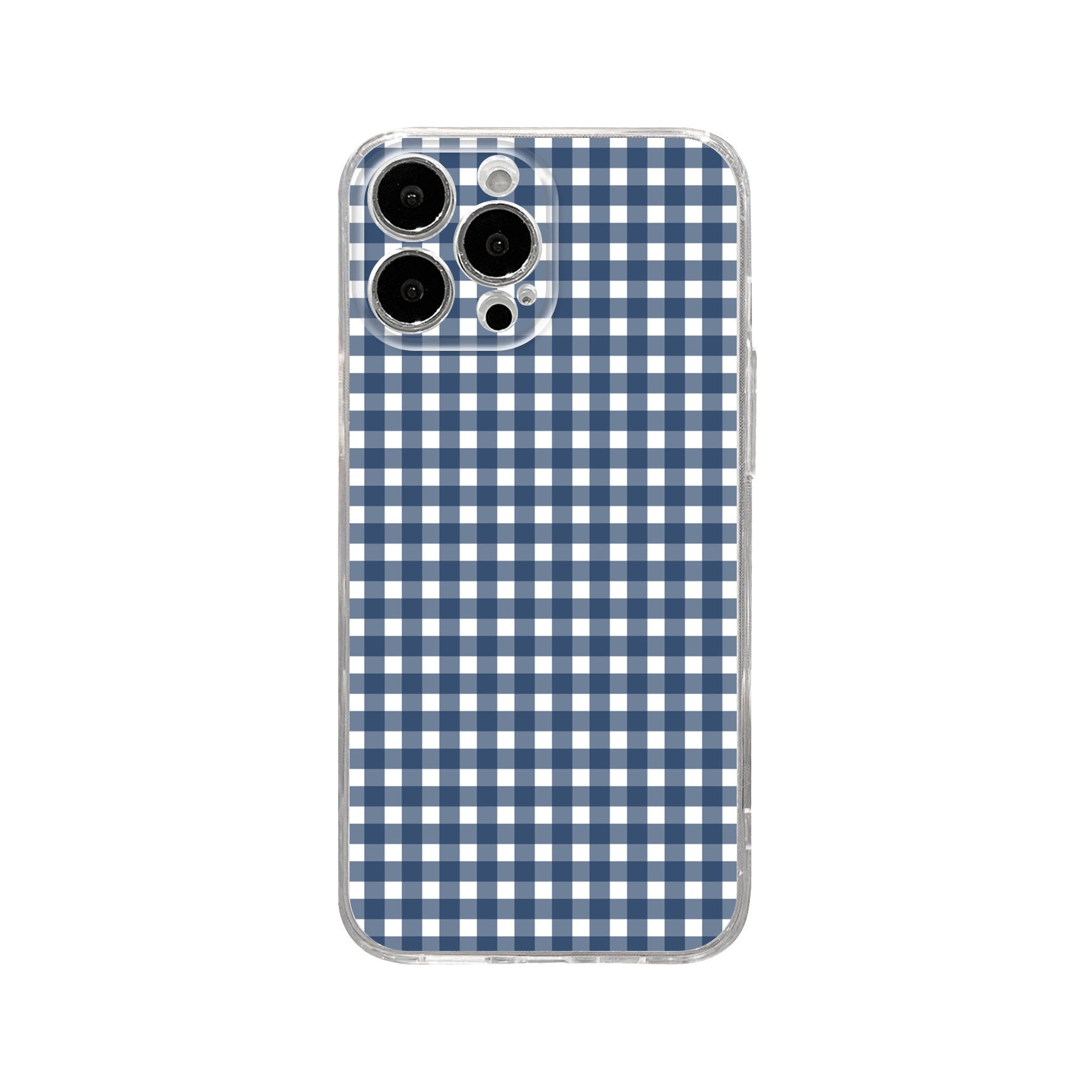 Checkerboard Print Mobile Phone Soft Case