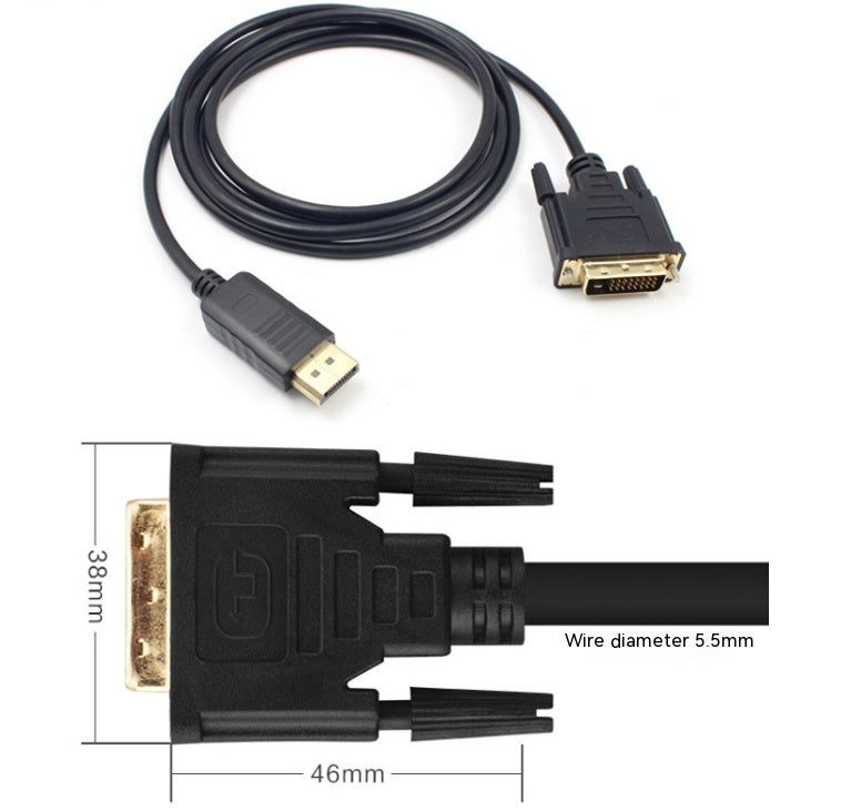 DP To DVI Cable