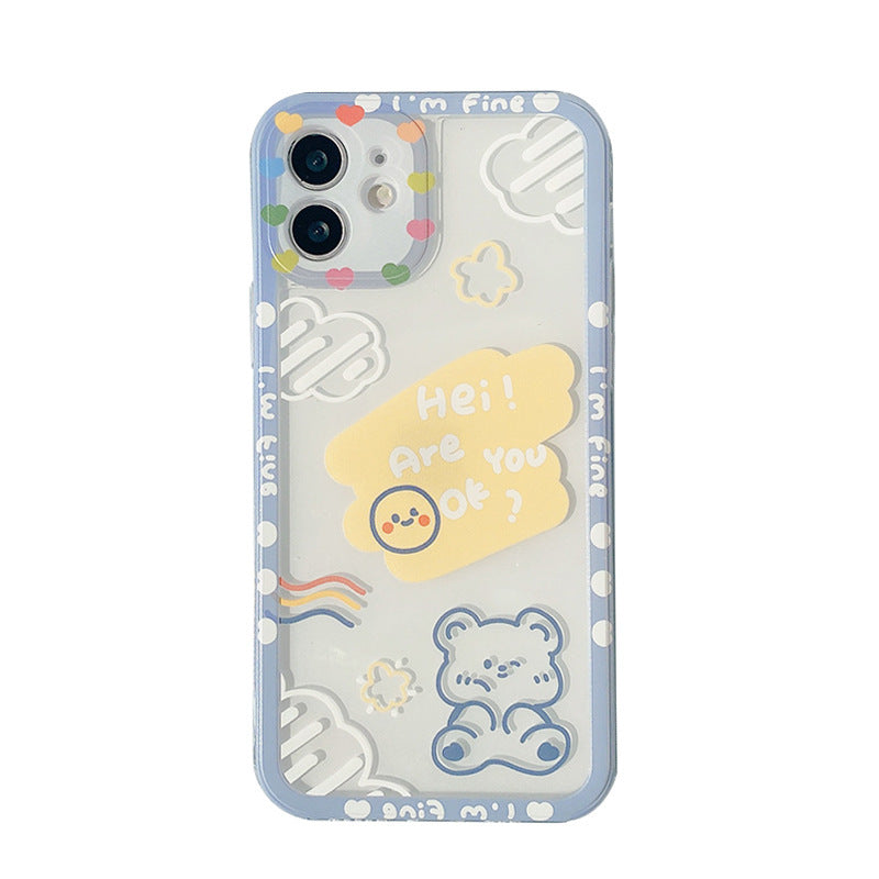 Original Cartoon Bear Anti-drop Phone Case