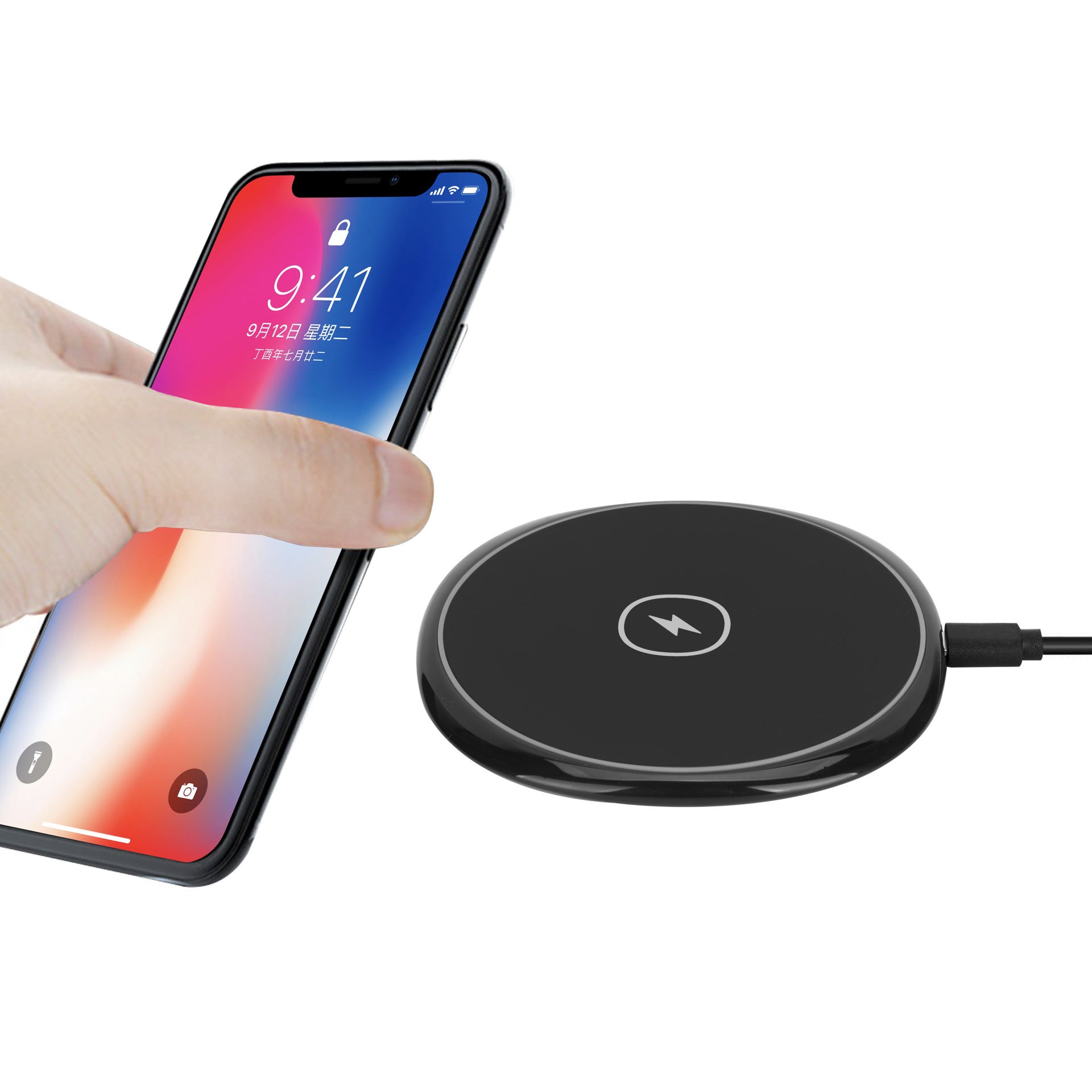 Compatible with Apple,Brand New 15W Fast Wireless Charger