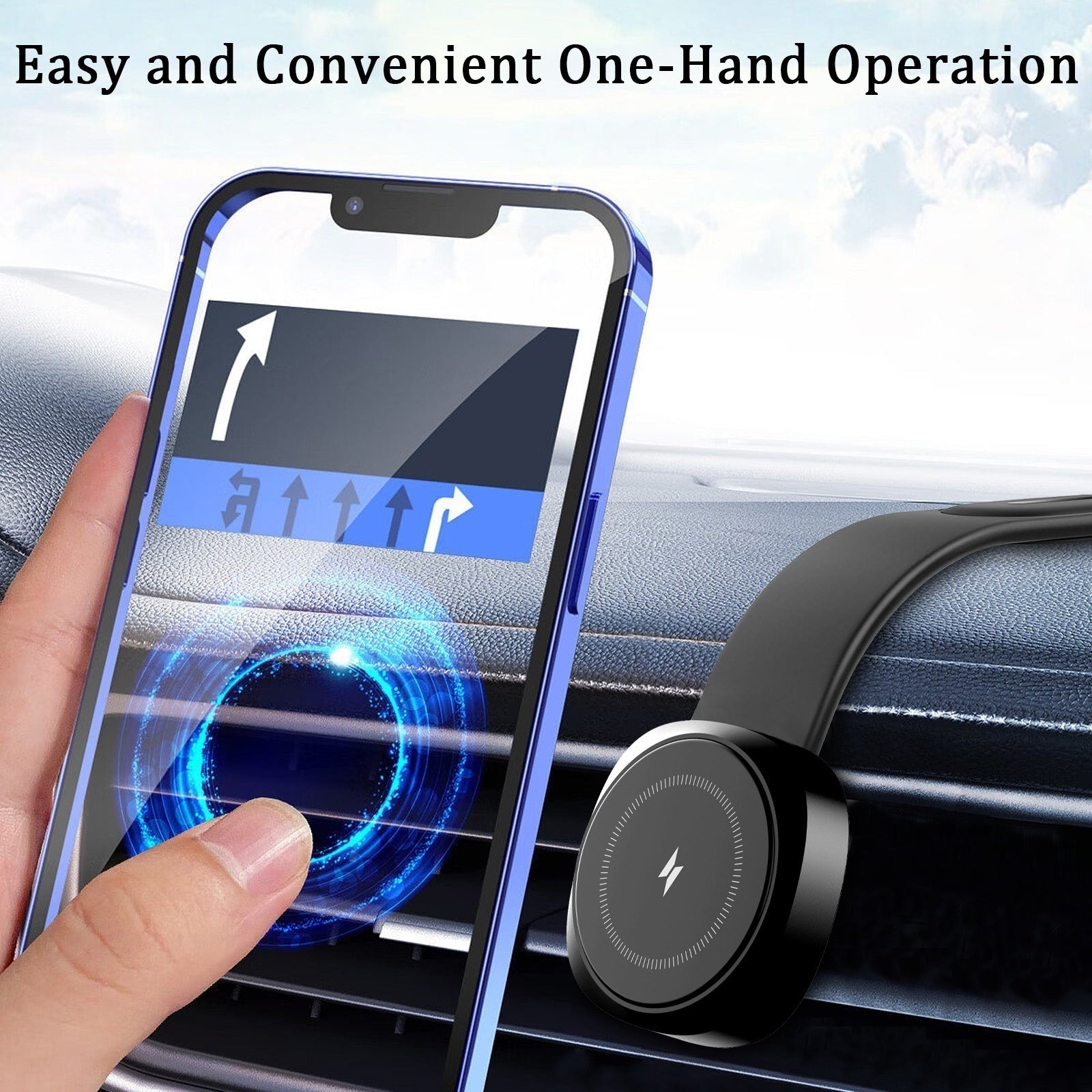 Magnetic Mobile Phone Wireless Charger Multifunctional