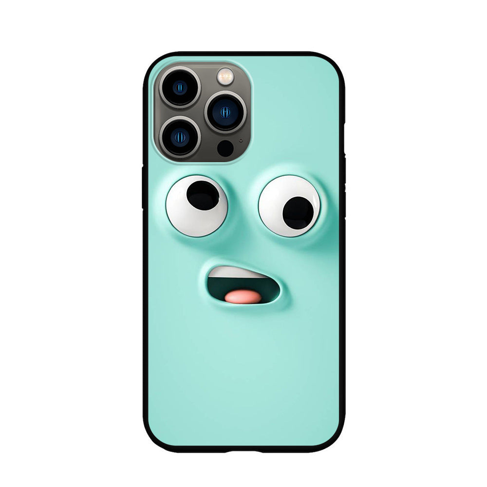 Funny Cartoon Eyes Mobile Phone Soft Case