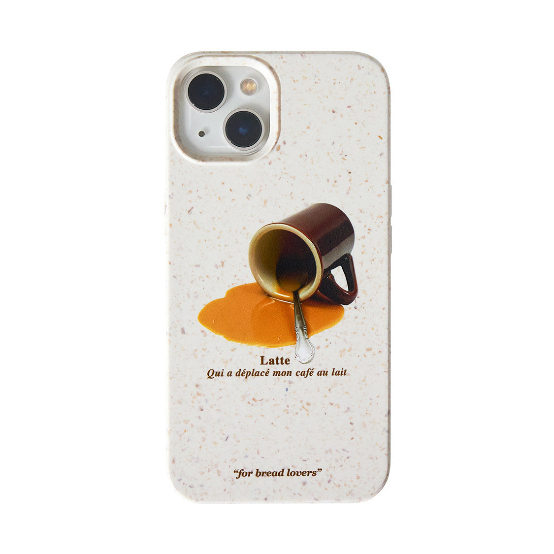 Suitable For Degradable Bagel Coffee Phone Case