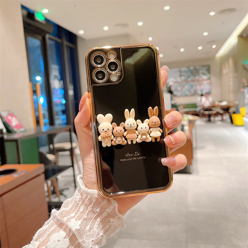 Electroplating Cartoon Suitable For Mobile Phone Case